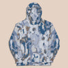 Recycled All Over Print Hoodie - Moon