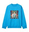 Oversized Eco Sweatshirt - Hieroglyphic rabbit